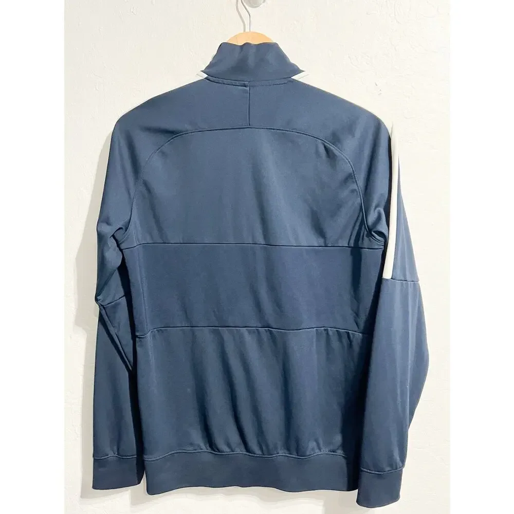 Nike Academy 19 Dri Fit Track Jacket Full Zip Mens Medium Navy Blue